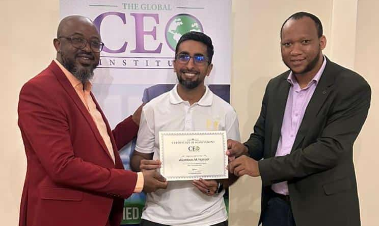 Tanzania CEO with Mr. Maqubela